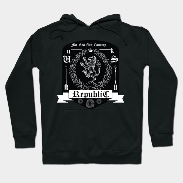 REPUBLICAN RISING Hoodie by theanomalius_merch